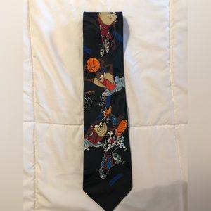 Looney Tunes Basketball Tie from 1997